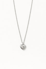 Stainless Steel Silver Heart Necklace – sterling silver necklace