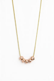 Stainless Steel Beaded Necklace – sterling silver necklace