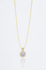 Stainless Steel Baguette Necklace – sterling silver necklace