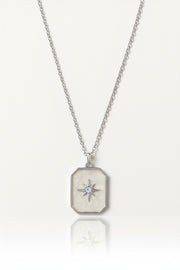 Stainless Steel North Star Necklace – sterling silver necklace
