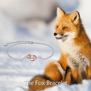 925 Sterling Silber Fuchs Charm Armband