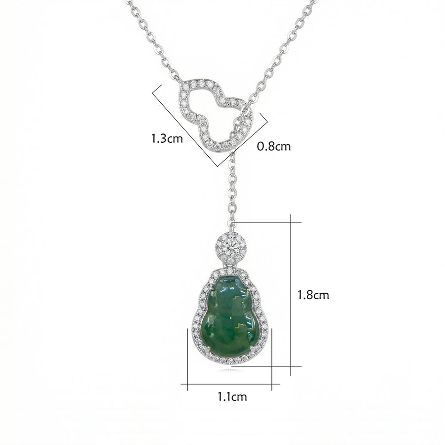 Green Jade Laughing Buddha Necklace – jade necklace