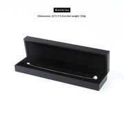 Paket 054 siyah uzun bileklik kutusu, 22 × 5,5 × 3,2 cm