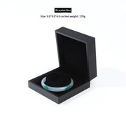 Paket 054 siyah kare bilezik kutusu, 9 × 9 × 4 cm